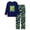 Face Navy Blue, variant on Tebbis Pajamas For Boys Fun Baseball Navy Blue Long Sleeves 2-Piece PJs Set Kid Comfy Sleepwear Size 12