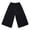 A-Black, variant on Wide Leg Sweatpants Men with Four Pockets Capri Pant Drawstring Elastic Waist Loose Bottoms Big Mens Clothes