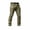 Army Green, variant on WIZUTIZ Men's Outdoor Softshell Cargo Pants Fleece-Lined Solid Color Multi Pocket Workwear Insulated Winter Trousers