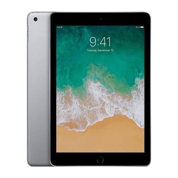 Restored Apple iPad 5th Gen 32GB Wifi + Cellular Unlocked, 9.7in - Space Gray (Refurbished)