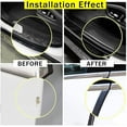 thumbnail image 2 of HSHDLDF Rear Bumper Protector Guard Scratch Cover Protector Paint Threshold Guard,Front Rear Door Entry Sill Guard Scuff Plate Car Door Entry Guards for Most Cars,2.7in9.8ft(7cm3m) Black, 2 of 7