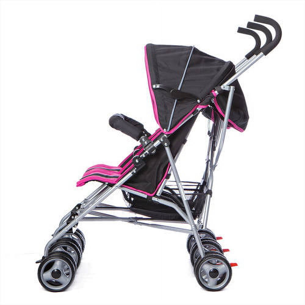 Dream On Me Twin Stroller, Dark Pink - image 2 of 5