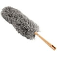 thumbnail image 3 of Plumero retráctil curvo para limpieza del hogar, plumero de microfibra superfino, estilo normal, sin función de escalado (plateado y gris)., 3 of 7