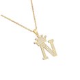 thumbnail image 2 of Guardurnaity InitialNecklacePendantEnglish Letter A to Z Crown Modern Jewellery Birthday Crystal Charm Valentine'sDay Chain Ropa, zapatos y accesorios Miscelánea norte 1, 2 of 6