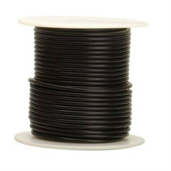 Coleman Cable 18-100-11 Primary Wire, 18-Gauge 100-Feet Bulk Spool, Black