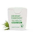 thumbnail image 2 of Desert Essence, Tea Tree Dental Tape 30 yd - Gluten Free - Cruelty Free - Naturally waxed with Bees Wax - Thick floss no shred tape - Tea Tree Oil - Removes Plaque and Build Up, 2 of 9
