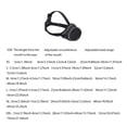 thumbnail image 2 of Soft Breathable Dog Muzzle, Adjustable Mesh Soft Breathable Dog Muzzle for Small Medium Large Dogs, Prevents Barking Chewing Biting, Allows Panting Drinking for Grooming Vet Visits, 2 of 8