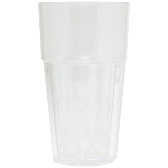Excellante Diamond 14 oz. Polycarbonate Tumbler, Clear, Comes in Dozen
