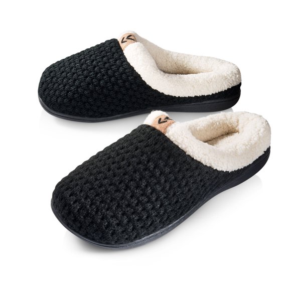 Roxoni Women's Fleece Lined Winter Slippers -sizes 6 to 11 -style #2116