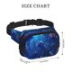 thumbnail image 4 of Balery Deep Sea Glowing Fishes Mochila Cinturón para Mujeres y Hombres, Bolsa de Cintura Impermeable de Doble Capa con Correa, 4 of 9