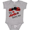 thumbnail image 3 of Inktastic My Auntie Loves Me with Cute Lady Bugs Boys or Girls Baby Bodysuit, 3 of 5