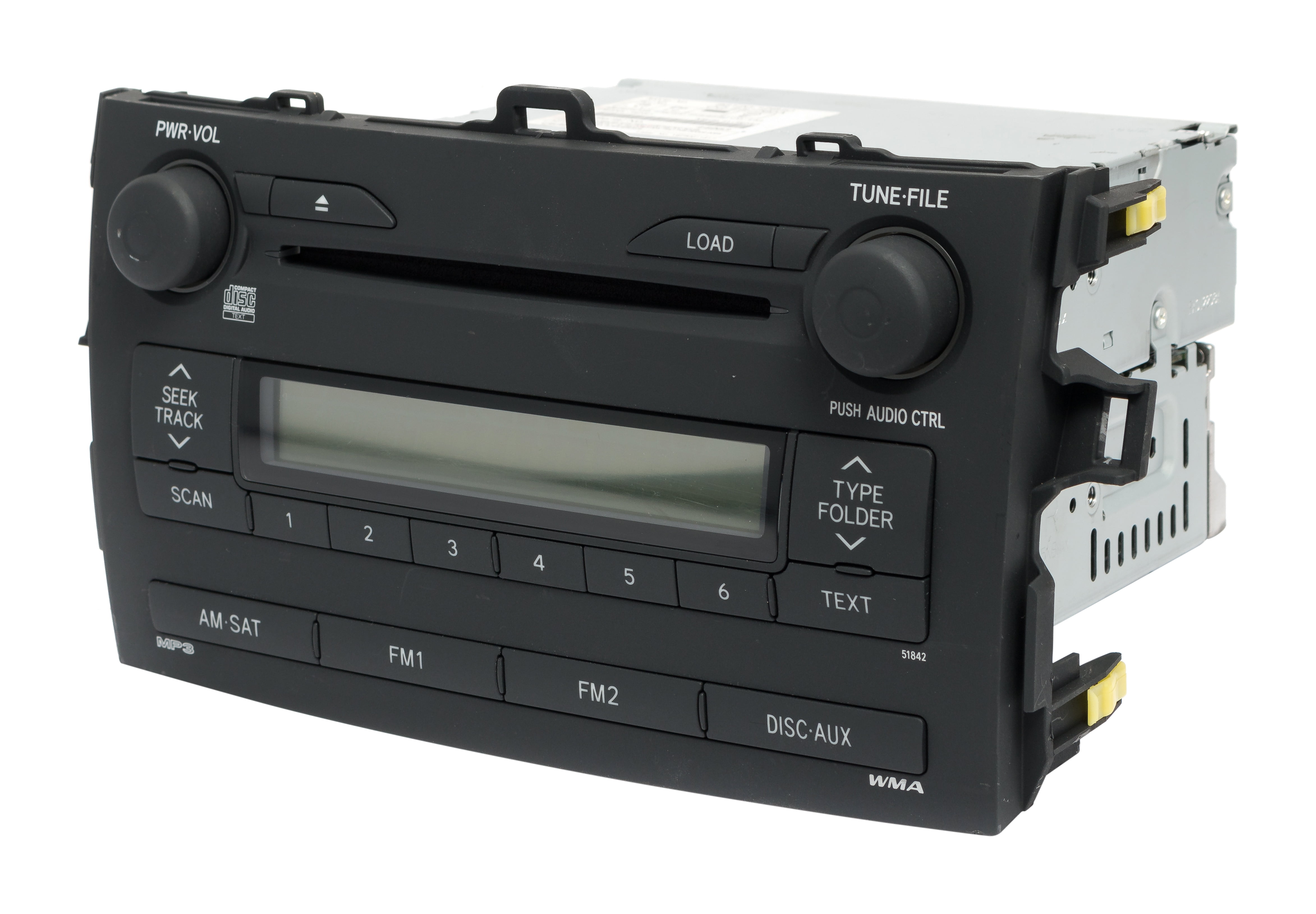 Restored 2009 Toyota Corolla AM FM Radio SiriusXM Ready CD Player 8612012B40 Option 51842 (Refurbished)