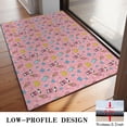 thumbnail image 3 of Pink Cow Sweet Pattern Door Rugs,Washable Non Slip Door Mats Indoor,Decorative Door Mats,Entry Mat Indoor for Entrance,Bedroom,Kitchen,Bathroom,20"x32", 3 of 6