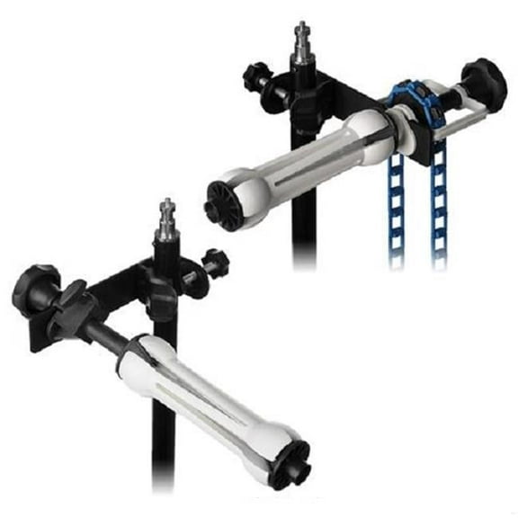 Roller Paper Drive Backdrop Support System for Using Light Stand