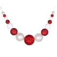 thumbnail image 1 of Vickerman MT199493 Swag d'Ornement Durien Rouge et Blanc de 76 Po, 1 of 1