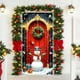 thumbnail image 4 of Seyotauo Christmas Door Cover Decoration Santa Claus Front Door Cover Xmas Hanging Banner Santa Background for Home Holiday Christmas Decoration, 4 of 6