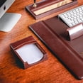 thumbnail image 3 of Chocolate Brown Leather 4 x 6 Memo Holder, 3 of 5