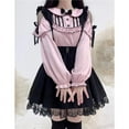 thumbnail image 5 of Kawaii Women Shirts Lolita Y2K Cute Japanese Style Blouse Elegant Long Sleeve Sweet Tops Casual Office Ladies Aesthetic Shirt, 5 of 6