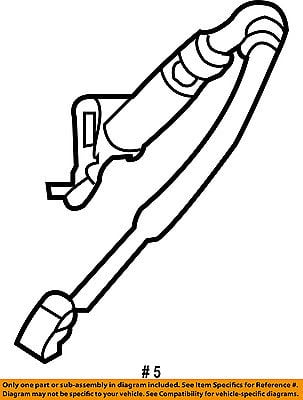 Genuine Chrysler 5154509AC Brake Hose
