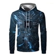 thumbnail image 3 of Sudadera con capucha con estampado 3D de diablo y patrón de chip electrónico 2023, sudadera con capucha informal divertida a la moda para hombre, sudadera con capucha de hip hop, 3 of 5
