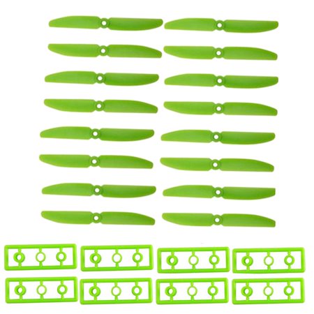 030 CW CCW Prop Propeller for Mini RC Quadcopter Multirotor Accessories 8 Pair Green