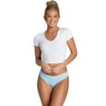 thumbnail image 4 of Fruit of the Loom Women's Getaway Collection, Cooling Mesh Thong Underwear, 4-Pack, 4 of 13