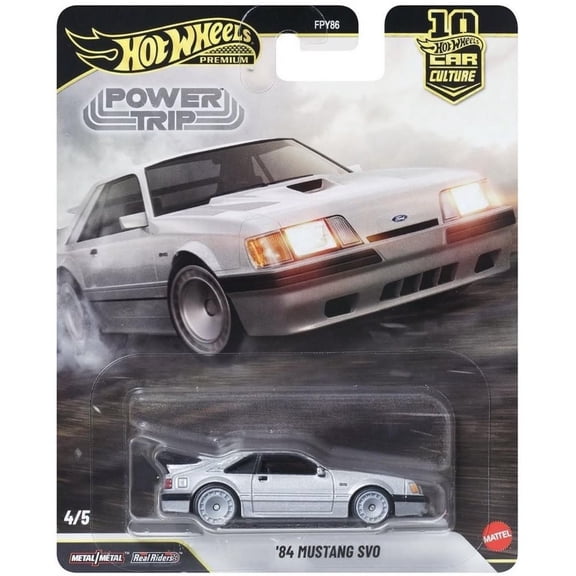 Hot Wheels 1984 Mustang SVO Power Trip Car Culture Premium
