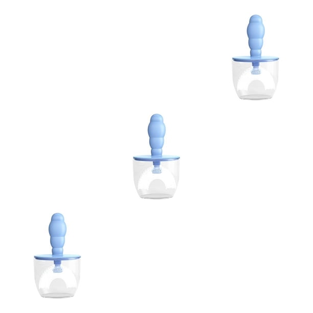 Seitruly Cepillo de para bebés con cubierta a prueba de polvo para bebés 360 grados Herramienta de limpieza profunda Cepillo Type1 NO1 Seitruly CBP210213