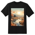 thumbnail image 2 of Plus Size Shirt for Women Black Tops for Women Short Sleeves Shirt for Women Late Autumn3 T Shirt Crewneck Shirt for Women 2XL, 2 of 5