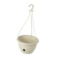 thumbnail image 4 of Maceta con autorriego, maceta colgante para sala de estar, interior y exterior. Blanco, 4 of 9