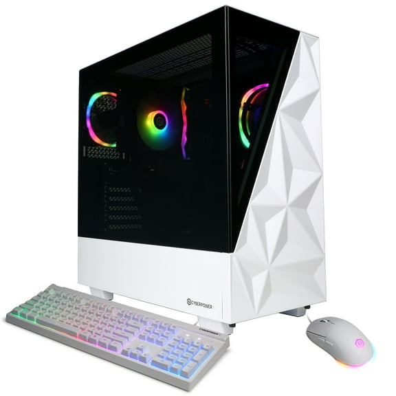 CyberPowerPC Gamer Master Gaming PC, AMD Ryzen 7 9700X, NVIDIA GeForce RTX 5060 Ti 8GB, 16GB DDR5, 1TB SSD, GMAI5000CPGV2
