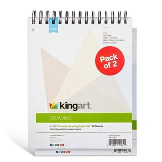 Kingart Sketch Pad 9 inchx12 inch -100 Sheets