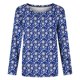 thumbnail image 4 of Camisas Navideñas Para Mujer Tops de Manga Larga Moda Estampado de Navidad Cuello Redondo Top Blusa Jersey Odeerbi ODB202177, 4 of 5