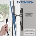 thumbnail image 4 of VIVO Low Profile Tilting TV Wall Mount for 55 to 105 inch Screens, 4 of 8