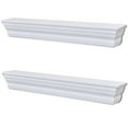 thumbnail image 4 of vidaXL Wall Shelves 2 pcs White, 4 of 6