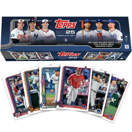 2025 Topps MLB Baseball Trading Cards Complete Set