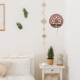 thumbnail image 6 of 1Set Wood Wall Propagation Station Round Wall Hanging Terrarium with Wooden Stand Decorative Planter Terrarium 3 Test Tube Propogation Vase for Home Office Modern Farmhouse Decor DIY, 6 of 7