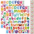 thumbnail image 3 of Miangastore 10 Sheets Alphabet Stickers Alphabets Letter Stickers Number Decals Mailbox Numbers Labels, 3 of 9