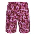 thumbnail image 6 of Kdxio Orchids Flowers Pattern Mens Casual Shorts - Drawstring Summer Beach Sports Shorts for Men, 6 of 9