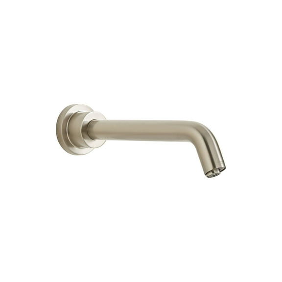 Serin Touchless Wall-Mount Trim, Base Model, 0.35 gpm, Brushed Nickel