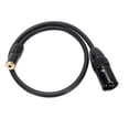 thumbnail image 2 of Cable Adaptador Masculino de 3.5 mm de hembrá a xlr, Señal estable 1/8 A XLR Cable Masculino Flexible Para Tableta, 2 of 7