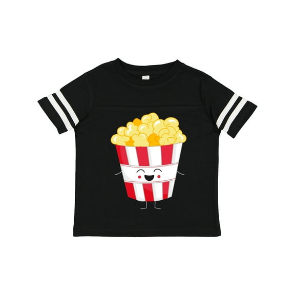 Inktastic Cute Kawaii Popcorn Boys or Girls Toddler T-Shirt
