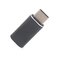 thumbnail image 1 of Cateissary Cable de teléfono tipo C Adaptador rápido Plata Oro Negro Convertidor Mini conector de datos para teléfonos inteligentes Accesorios al aire Teléfono y Comunicación Negro, 1 of 5