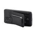 Case For Samsung Galaxy A72 5G Zipper Wallet Car Mount Stand