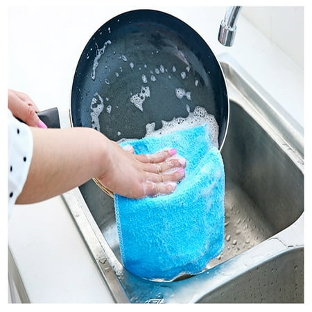 

Kitchen Rags Super Thin Washing Towel Dishes Washing Natural Material Towel Dry Towel Dishcloth Rag Oil Wiping Absorbent Cleaning