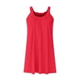 thumbnail image 4 of Robe d'Été Courte de Plage pour Femmes - Paréo Bikini, Ligne A Sans Manches, Robe t-Shirt Décontractée Mini, Polyester, Tailles P - TTG, 4 of 4