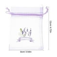 thumbnail image 4 of ColoMX Bolsas de bolsitas de lavanda, bolsas vacías de Organza para cajones y armarios, bolsitas perfumadas, recuerdo de fiesta, bolsa de malla transparente para boda, 10 Uds., 4 of 8