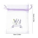 thumbnail image 4 of ColoMX Bolsas de bolsitas de lavanda, bolsas vacías de Organza para cajones y armarios, bolsitas perfumadas, recuerdo de fiesta, bolsa de malla transparente para boda, 10 Uds., 4 of 8