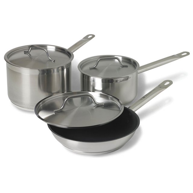 Vollrath 3820 Optioâ„¢ Deluxe Cookware Set (6) piece - Stainless Steel, Induction Ready