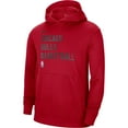 thumbnail image 2 of Unisex Nike Red Chicago Bulls 2023/24 Performance Spotlight On-Court Practice Pullover Hoodie, 2 of 3